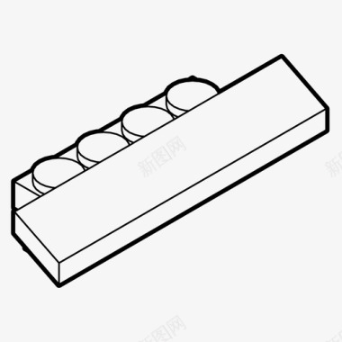 欧式城堡建筑exin城堡街区砖块童年图标图标