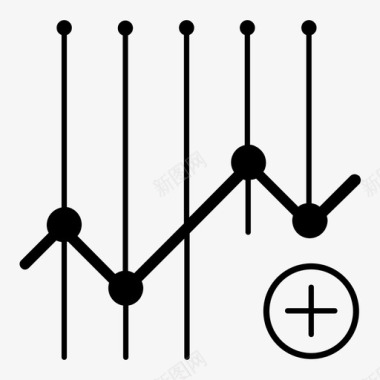 集合箱添加图表加号交易图标图标