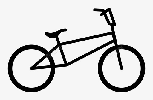 自行车宝马车摩托车越野车图标图标