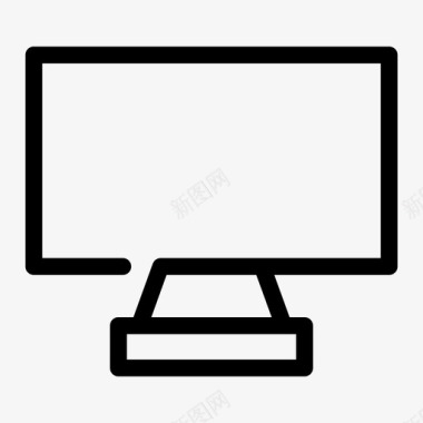 屏幕计算机显示器图标图标