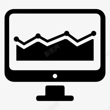 分析图表模板下载监控分析计算机图标图标