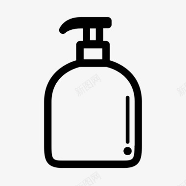 洗面奶肥皂分配器洗面奶洗手液图标图标