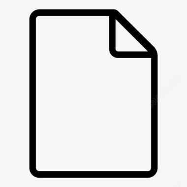 纸图标免费下载 纸矢量图标 icon