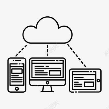 分类应用备份服务云计算机图标图标