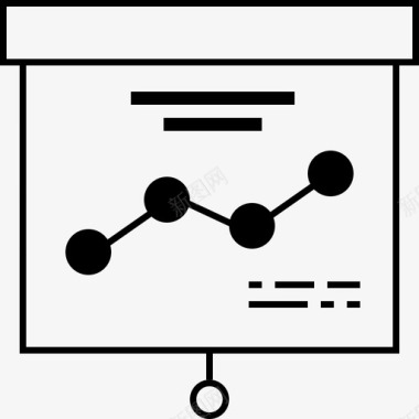 幻灯片上的演示文稿业务图信息图表图标图标