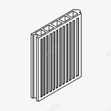 陶瓷煲砖建筑陶瓷块图标图标