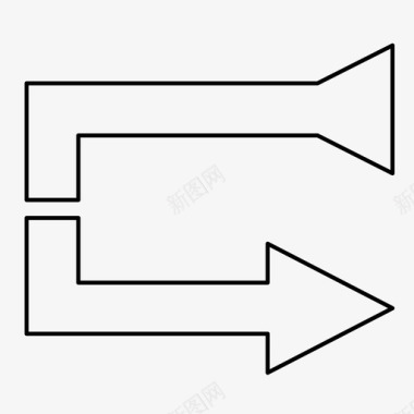 指示方向的工具箭头箭头符号方向图标图标