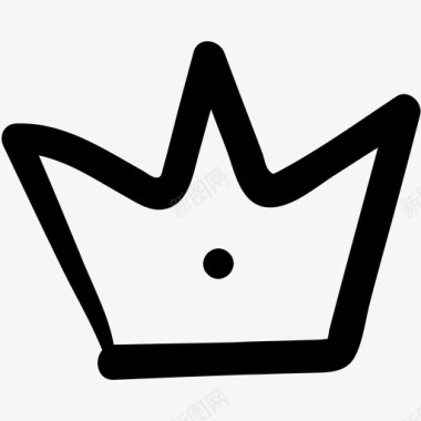 皇冠徽章珠宝图标图标