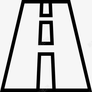 道路高速公路车道图标图标