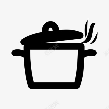 烹饪锅厨师火锅图标图标