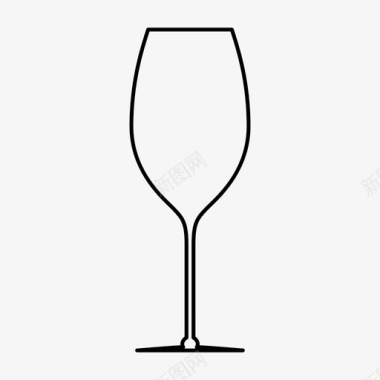 酒杯赤霞珠红酒图标图标