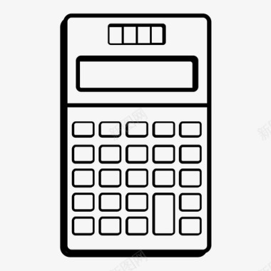 计算器微积分金融图标图标