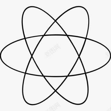 原子原子结构医学图标图标