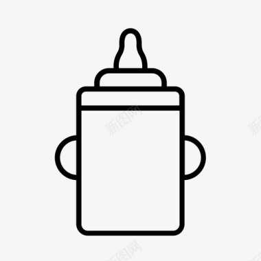 幼儿杯宝宝吸管杯图标图标