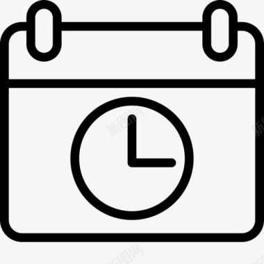日历提醒日期组织者图标图标