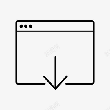 网站小图标下载窗口箭头浏览器图标图标