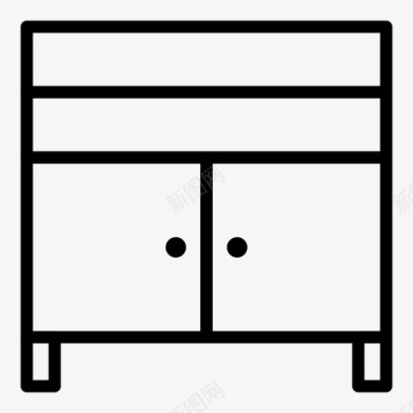 架子衣柜家具图标图标