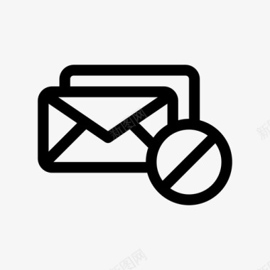 封邮件信件邮件图标图标