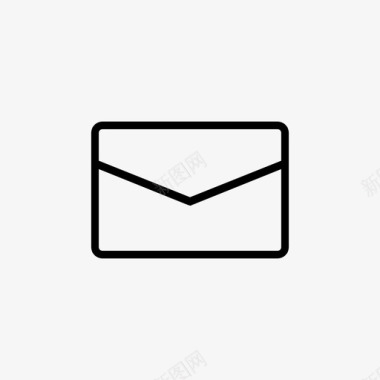 通信电子邮件联系人信封图标图标