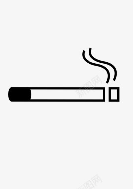 香烟烟图标图标