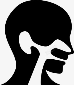 咽喉科耳鼻喉耳鼻喉科耳鼻咽喉科图标高清图片