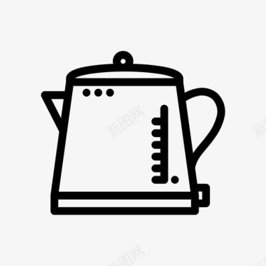 开水器咖啡水壶图标图标