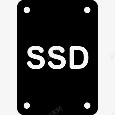 存储SSD存储技术数据存储图标图标