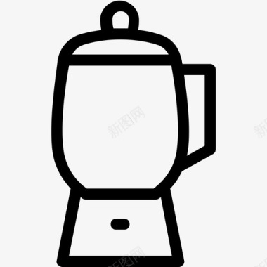 搅拌机电器榨汁机图标图标