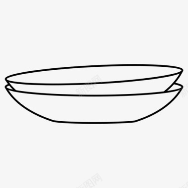 墨绿色盘子盘子洗碗机餐具图标图标