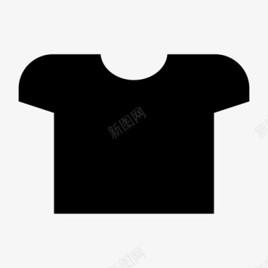 采购产品T恤衣服配件和衣服图标图标