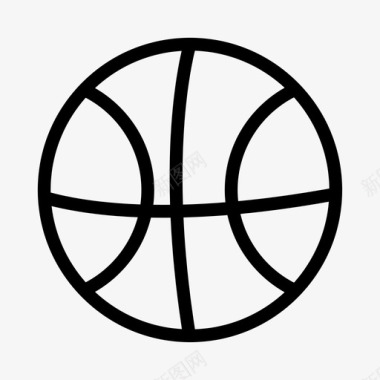 篮球运动图标图标