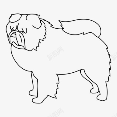狗狗动物图标图标