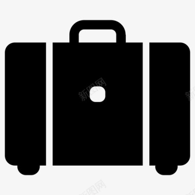 行李箱行李旅行图标图标