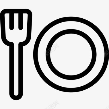 用餐吃饭食物图标图标