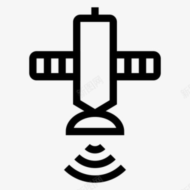 卫星通讯矢量素材卫星通讯图标图标