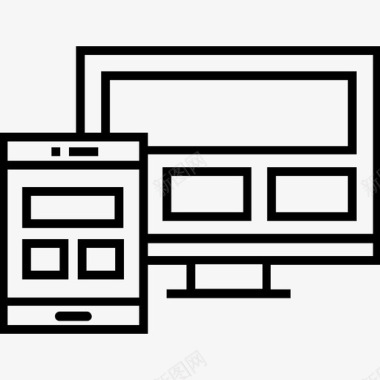 网页测试自适应布局自适应界面用户界面图标图标