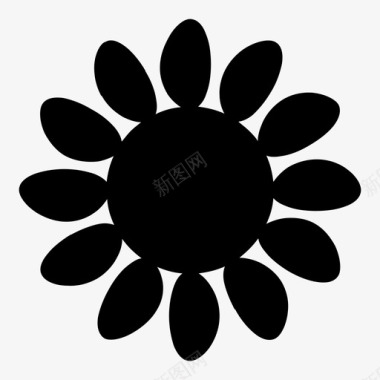 太阳花图标图标