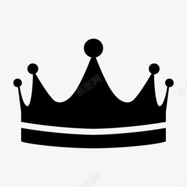 皇冠配饰童话图标图标