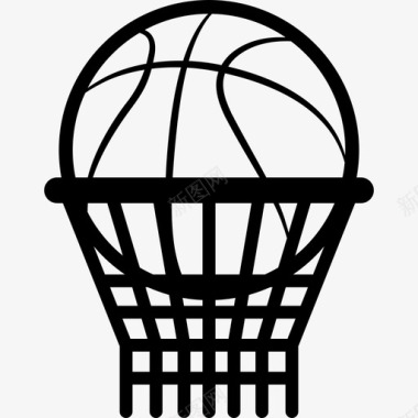 篮球标志篮球运动图标图标