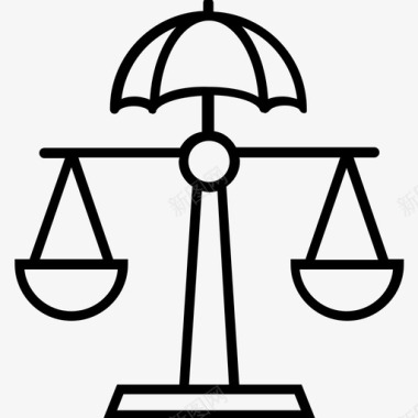 天平天平秤法院司法天平图标图标