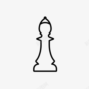 白主教棋子策略图标图标