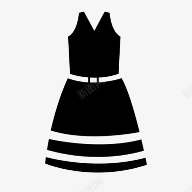 衣服时装女人图标图标