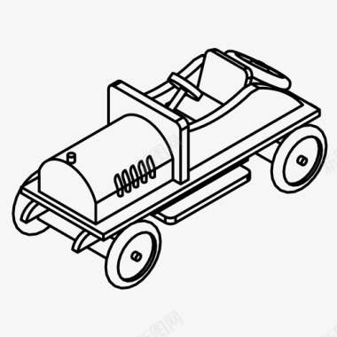 越野赛车玩具车游戏比赛图标图标