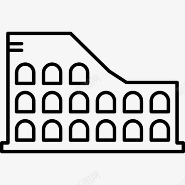 3d图标素材斗兽场纪念碑纪念碑3图标图标