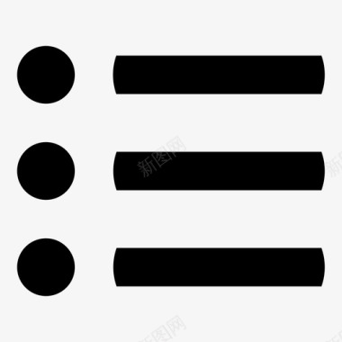 UI项目符号列表项目符号清单图标图标
