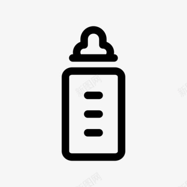 奶瓶婴儿奶瓶婴儿奶瓶图标图标