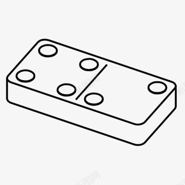 加加瓷砖多米诺骨牌赌场赌博图标图标