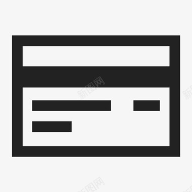 银行卡矢量素材zlicon-card图标