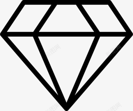 钻石珠宝珍珠图标图标