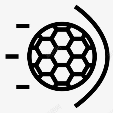 足球体育足球游戏运动图标图标